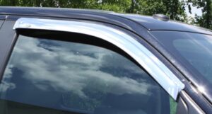 VENTVISOR F250 F350 SINGLE CAB 1999-2016 CHROME FINISH