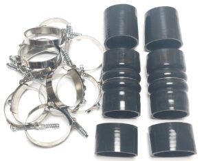 TURBO INTAKE HOSE KIT 7.3L 1999-2006 F250 F350 6 HOSES & CLAMPS