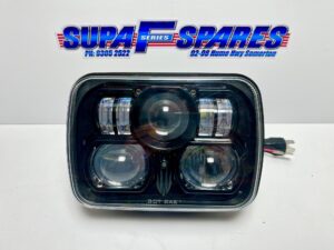 HEAD LAMP 7X5 LED FORD 1978-2006 BLACK BACK F100 F250 F350